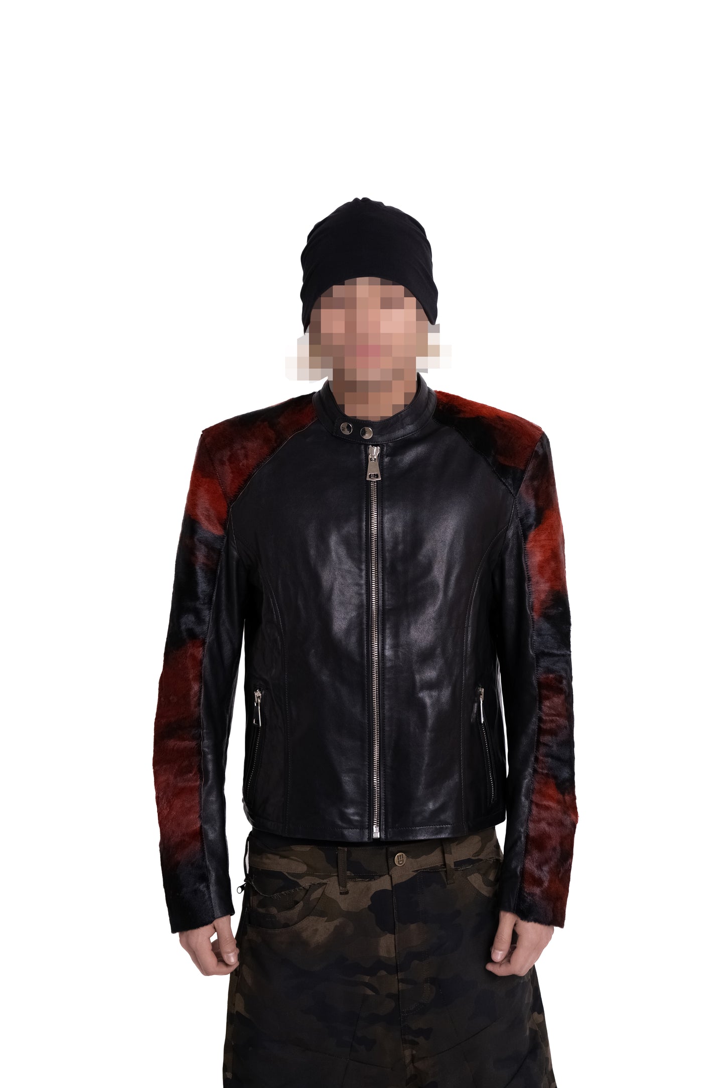 Magma Pony Hair Leather Jacket