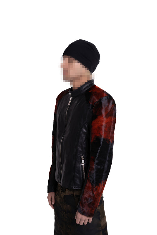 Magma Pony Hair Leather Jacket