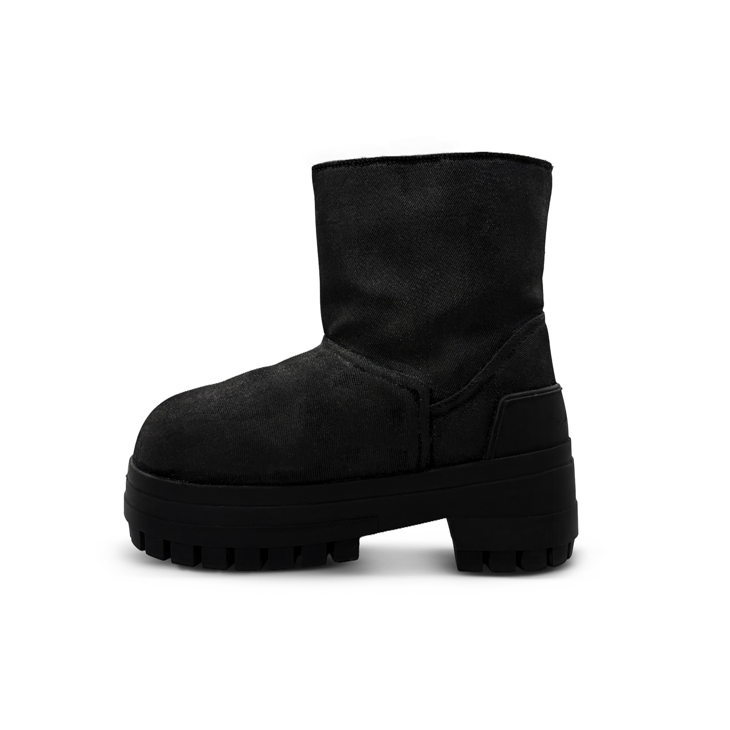 Demaci® XGG Waxed Denim Boots - Black