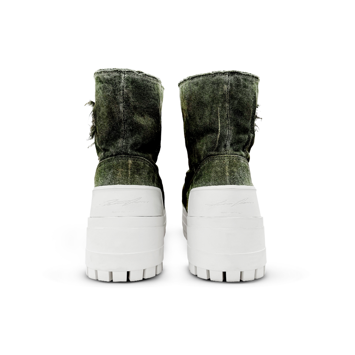 Demaci® XGG Denim Boots - Green